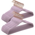 thumbnail image 1 of Velvet Hangers Hanger Rose Gold Color Swivel Hook Pink UCRFP, 1 of 7