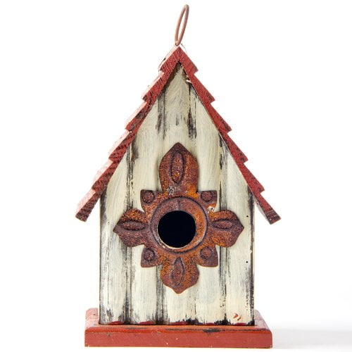 Glitzhome Coastal Free Standing Birdhouse by Overstock