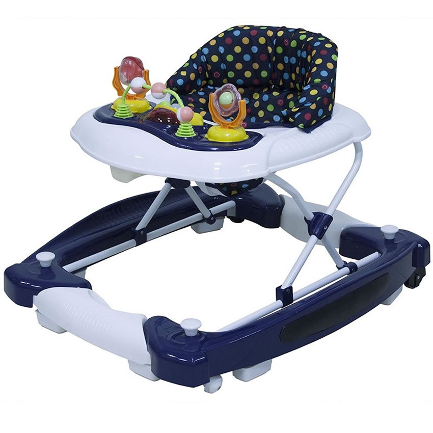 Big Oshi 2 in 1 Baby Walker Navy