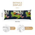 thumbnail image 3 of Fotbe Dinosaur Basketball Player Funda para Almohada Corporal con Diseño, Funda de Microfibra Ultrasuave de 20x54 Pulgadas, Ropa de Cama Elegante, 3 of 7