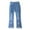 Beige, variant on yocbz Girls Flare Jeans Girls Wide Leg Jeans Striped/Bow Baggy Denim Pants Teen Waist Mid Rise Tween Y2K Streetwear Black,7-8 Years