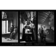 thumbnail image 3 of Consani, Chris 14x10 Black Modern Framed Museum Art Print Titled - Legendary Noir Triptych W Border, 3 of 5