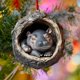 thumbnail image 4 of Animals Christmas Ornaments Christmas Tree Animals Print Acrylic Ornaments Forest Animals Decorations Christmas Decorations Souvenir Gifts, 4 of 9