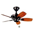 thumbnail image 4 of Ceiling Fan With Traditional Inspirations 15 Inches Tall By 30 Inches Wide-Brushed Nickel Finish Kichler Lighting 300103Ni, 4 of 7
