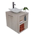 thumbnail image 1 of Gabinete para baño DECOMOBIL con Lavamanos y Monomando Derecho Encino Polar, 1 of 4