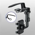 thumbnail image 3 of HOARBOEG Universal Car Sun Visor Phone Clip Mount Stand For Mobile, 3 of 6