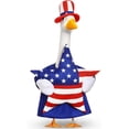 thumbnail image 2 of 4th of July Goose Outfits for 23" Geese Patriotic Stars Porch Goose Costume Independence Day Goose Clothes for USA 250th Anniversary Outdoor Patio Yard Lawn Garden Decoration, 2 of 5