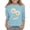 Blue, variant on Kids Girls T Shirts Casual Printed Flowers Long Sleeve Tee Crewneck Color Block Cute Spring Fall Blouses Tops Slim Fit Tshirt