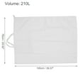 thumbnail image 3 of Vocoste 1 Pc Drawstring Double Handles Laundry Bags for Laundry Room 39.37"x29.92" 210L White, 3 of 4
