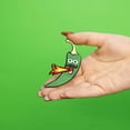 thumbnail image 2 of Jalapeno Spitting Fire Embroidered Funny Culture Food Iron On Patch, 2 of 2