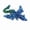 Silk blue-green crystal flying dragon, variant on 1pc 20CM 3D-printed Dragon Crystal Pterosaur Joint Movable Winged Dragon Figure-piece