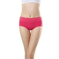 thumbnail image 1 of Menstrual Period Underwear for Women Mid-Rise Floral Lace Panties Full Coverage Briefs, 1 of 9