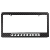 Peace Signs License Plate Frame