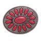 thumbnail image 1 of Cinturón de Hebilla occidental Macarena Reemplazo de la Hebilla de Piedra Roja, 1 of 8