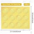 thumbnail image 2 of DIY 408Pcs VIP Crown Gold Foil Certificates Stickers Embossed Seals 2" Vintage Self Adhesive Envelopes Sticker Labels for Wedding Invitation Graduation Corporate Diplomas Gift Wrapping Decor DIY, 2 of 8