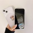 thumbnail image 3 of Funda de teléfono con diseño de gatos para IPhone, carcasa transparente de ratón para modelos 11, 12, 14, 13 Pro MAX, Mini, XR, XS Max, X, SE2, 7, 8, 14Plus, 3 of 4