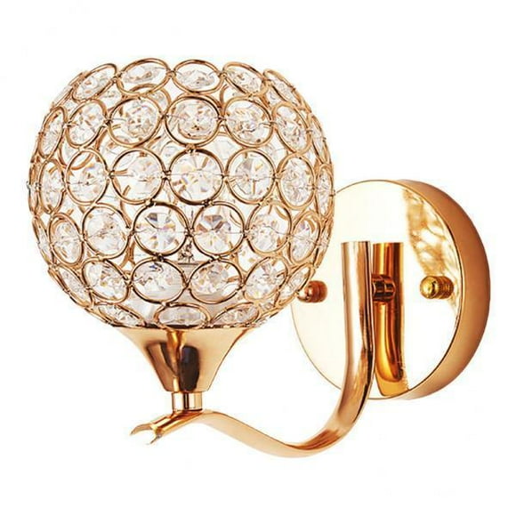 Xuanheng 2x Wall Light Ornament Stairs E27 Socket Crystal Lamp Fixture Reading Bedrooms