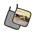 thumbnail image 2 of Caroline's Treasures 8121RPTHD The Pass Pair of Pot Holders, 7.5HX7.5W, multicolor, 2 of 2
