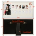 thumbnail image 3 of School Years Picture Days Collage Frame with Double Mat, Photos from Kindergarten to Graduation, K-12 Keepsake - White/ Horizontal, 3 of 6