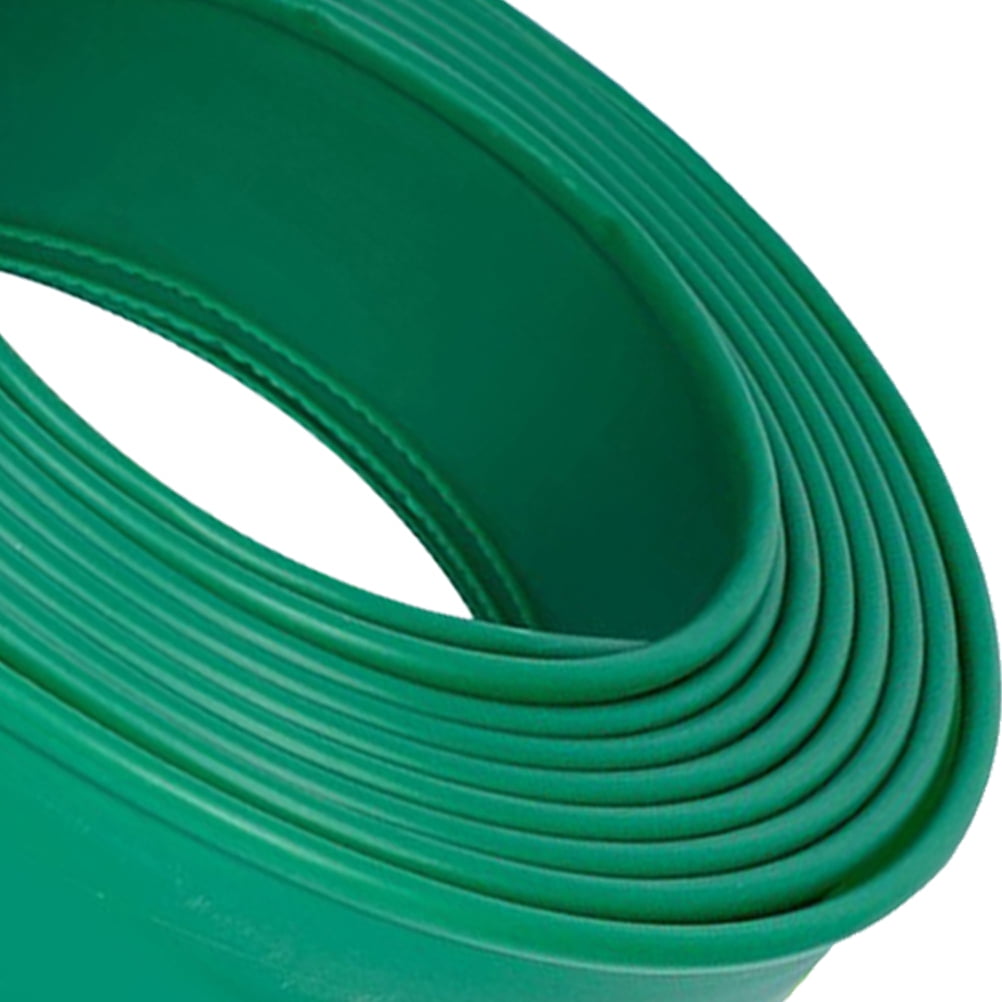 TABLZONE Green Plastic Garden Edging Fence for Lawn Borders, Yard Landscaping, Outdoor Garden Decoration and Design