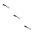thumbnail image 4 of Transemion Car Cleaning Brush Double End Interior Air Vent Button Automobile Duster Instrument Panel Absorbent Manual Automotive Black 3Set, 4 of 6