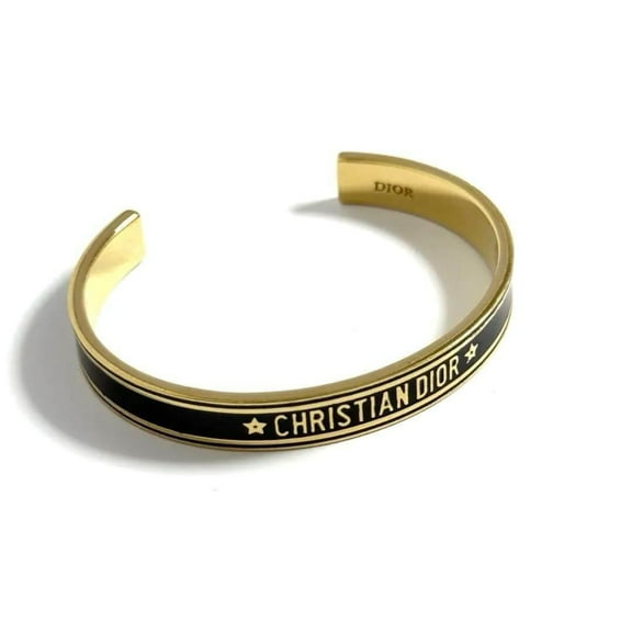 Pre-Owned Christian Dior Dior Women's Code Bangle Bracelet
