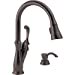 thumbnail image 3 of B & K 4572764 Delta Arabella Single Handle Pull Out Kitchen Faucet, Bronze, 3 of 4