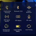 thumbnail image 4 of Auriculares inalámbricos Y50 TWS Bluetooth 5,0 con Control táctil, auriculares estéreo 9D con micrófono, Auriculares deportivos, auriculares impermeables con pantalla LED, 4 of 6