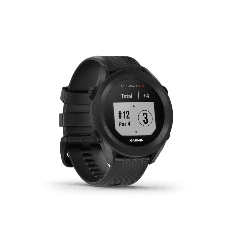 Garmin Approach S12 GPS Golf Watch Bundle with Wearable4U
