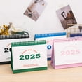 2025 Desktop Calendar Small Desk Calendar 2025,Standing Flip Desktop
