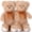 Brown, variant on Tezituor 2 Pack Teddy Bear Stuffed Animal 18" Stuffed Teddy Bear Plush Toy