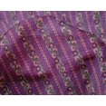 thumbnail image 4 of oneOone Silk Tabby Fabric Leaves & Floral Block Decor Fabric Printed BTY 42 Inch Wide, 4 of 5