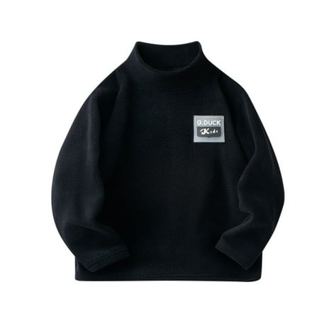 

Kids Boys Girls Shirts Turtleneck Soft Tops Unisex Baselayer Long Sleeve T Shirts Blouse Girl Toddler Girl Outfits Girls Athletic Girls Clothes Long Sleeves Winter Top Thick Strapped Top 7-8 Girls