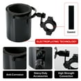 thumbnail image 3 of Dream Apparel Motorcycle Cup Holder, Chrome Handlebar Mount Cup Drink Water Bottle Holder for Motorcycle, Bike, 3 of 5