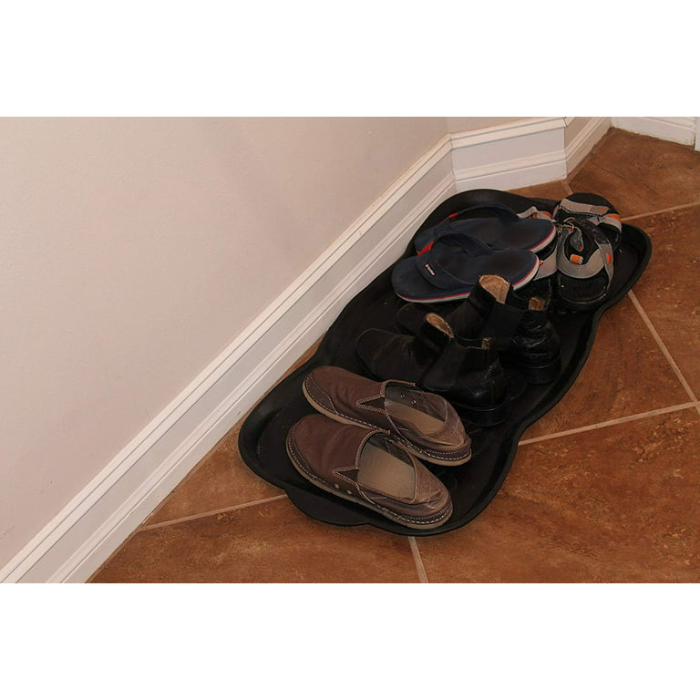 Boots and Shoes Rubber Floor Mats 16 x 36 IDMBT1T Tan