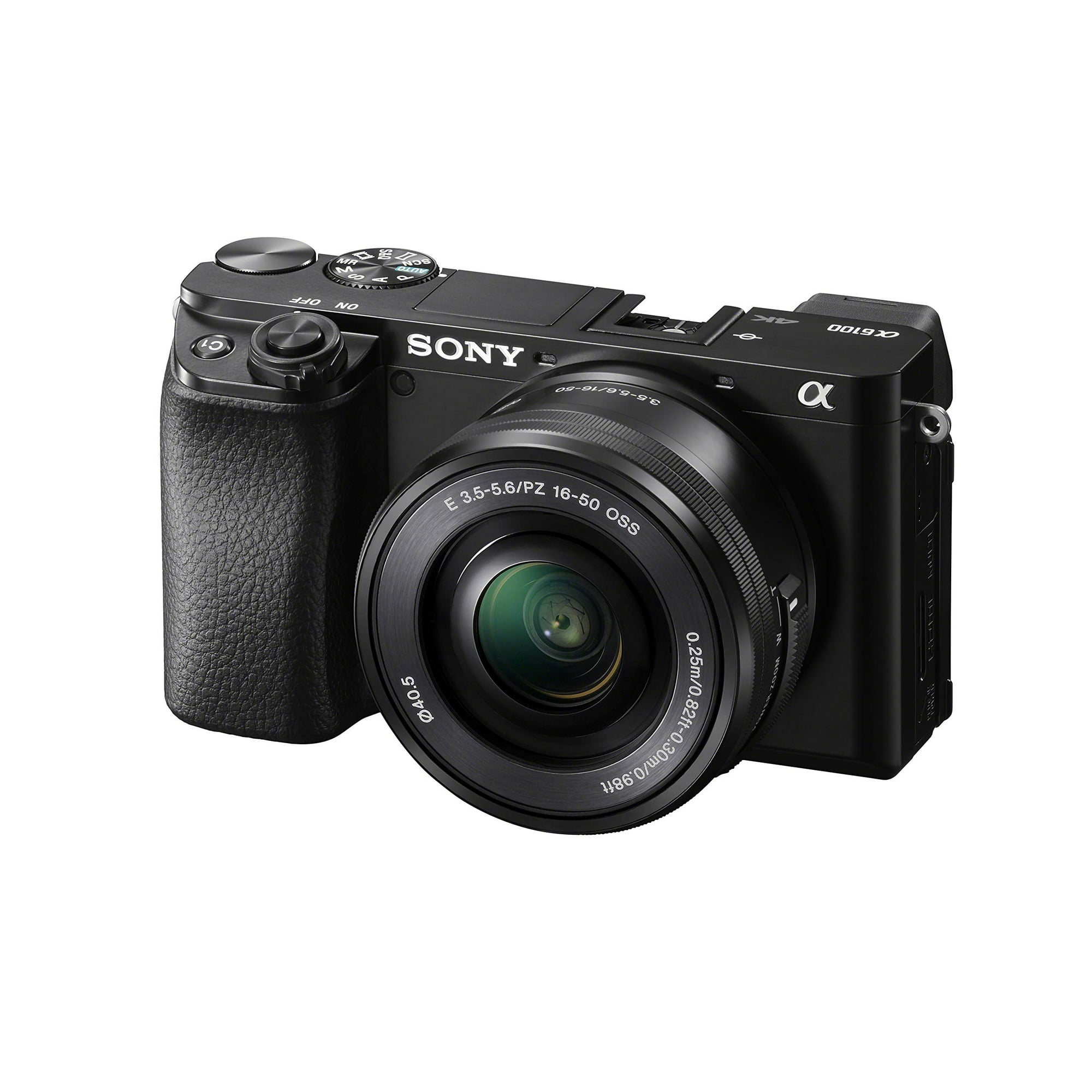 Sony Alpha a6100 Mirrorless Digital Camera with 16-50mm Lenses