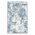 thumbnail image 3 of Unique Loom Eos Collection Area Rug - Borealis (2' x 3' 1" Rectangle Vintage Blue/Ivory), 3 of 7