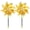 Gold, variant on HIGERH Reflective Pinwheels with Stakes, , Extra Sparkly Pin Wheel for Garden Decor, Bird Repellent Devices Deterrent, Easy Assembly , Scare Birds & Animal Away Wind Spinner
