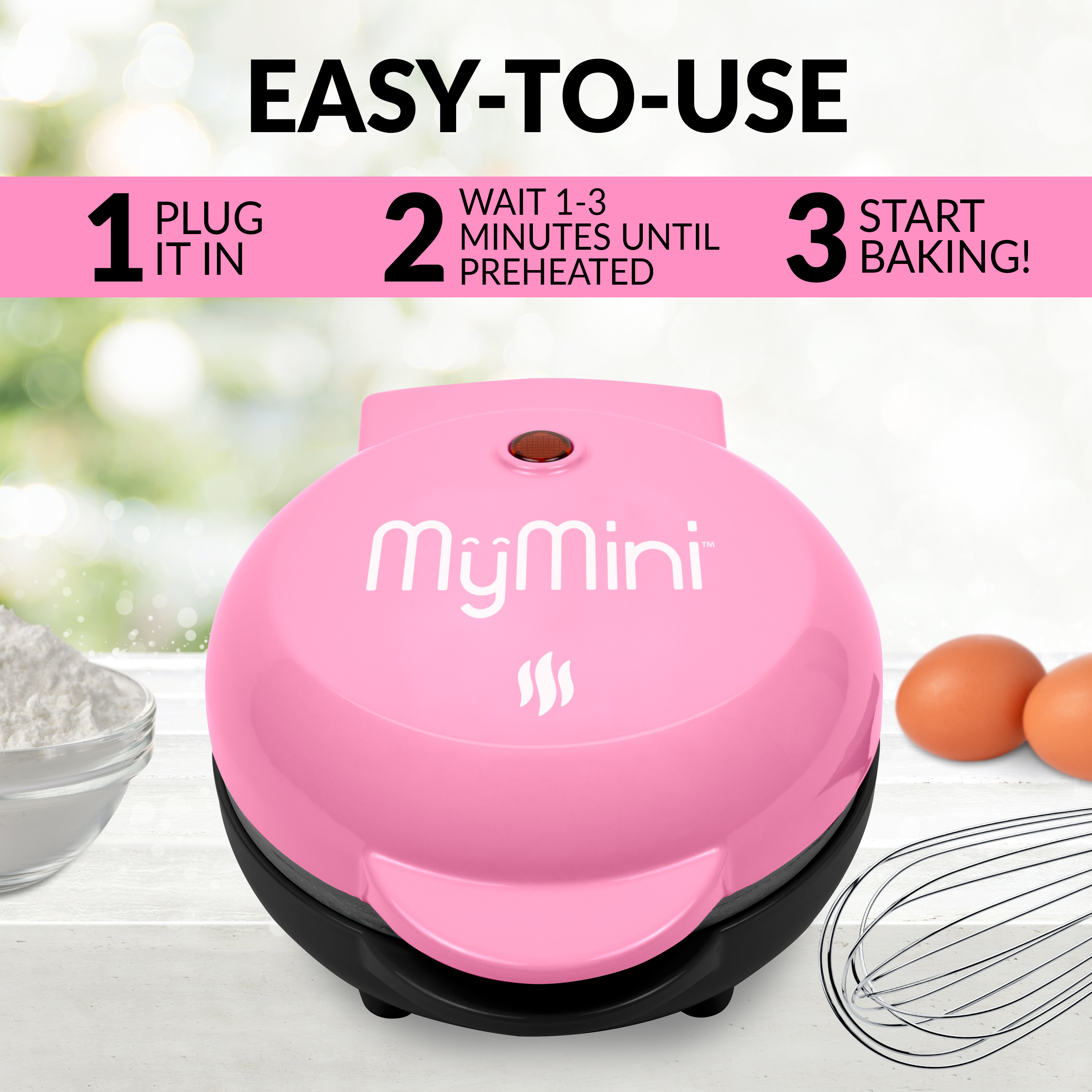 MyMini Heart Waffle Maker photo 3