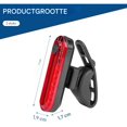 thumbnail image 2 of Luz trasera para bicicleta - Luz trasera LED recargable - Para bicicletas, bicicletas de montaña - Paquete de 2, 2 of 6