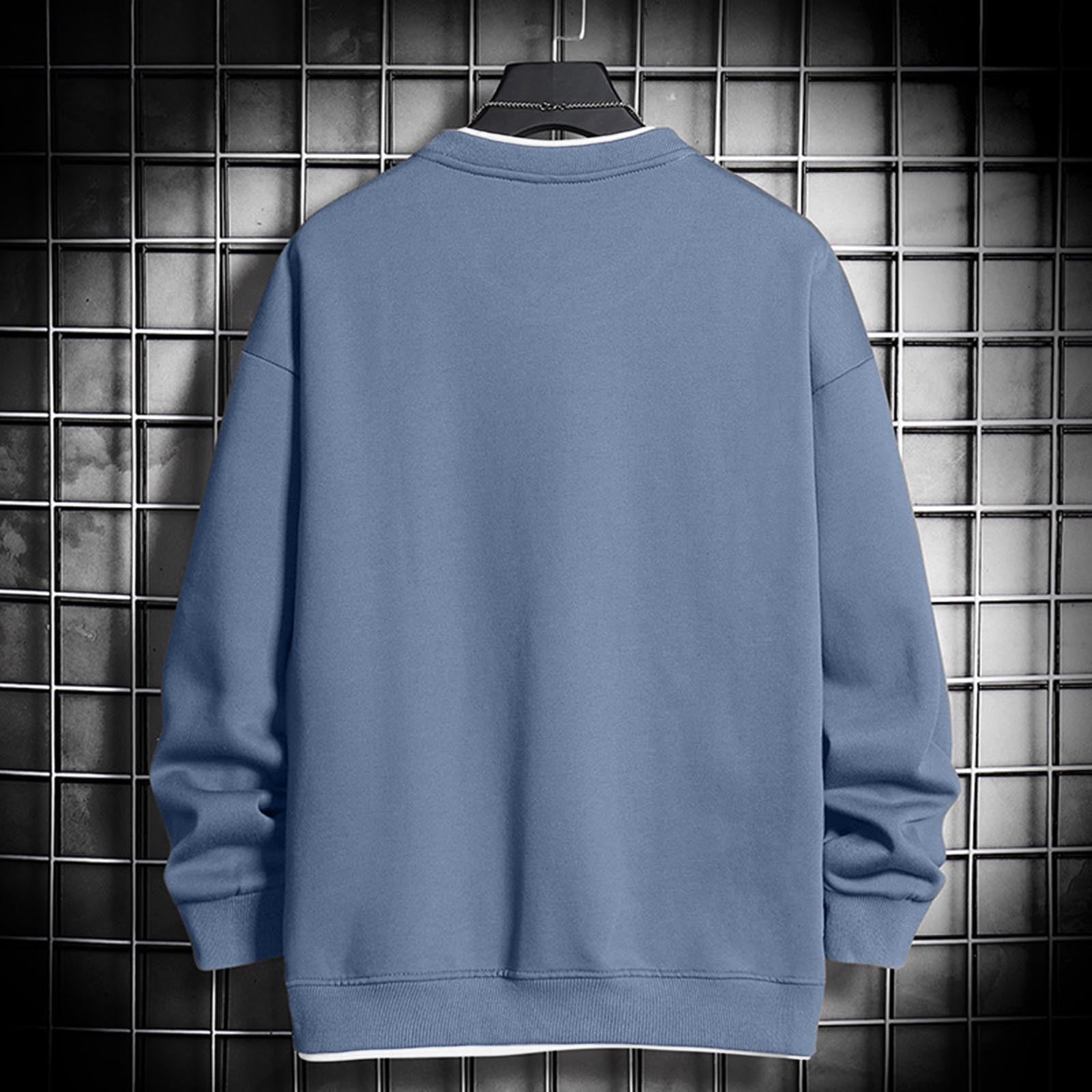 Baby blue mens sweatshirt sales
