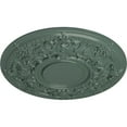 thumbnail image 3 of 32 3/4"OD x 2 1/2"P Jackson Ceiling Medallion (Fits Canopies up to 13 1/2"), Hand-Painted Cloud Burst, 3 of 6