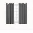 thumbnail image 3 of Cortinas Cortas Con Aros 2.00 X 1.35 M Alfer Home Jgo 2 Pzas Hecho En México ALFER HOME Lisa, 3 of 4