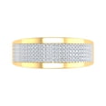 thumbnail image 3 of 0.27 Carat Unisex Diamond Wedding Band Ring in 10K Yellow Gold - IGI Certified (Ring Size 7), 3 of 6