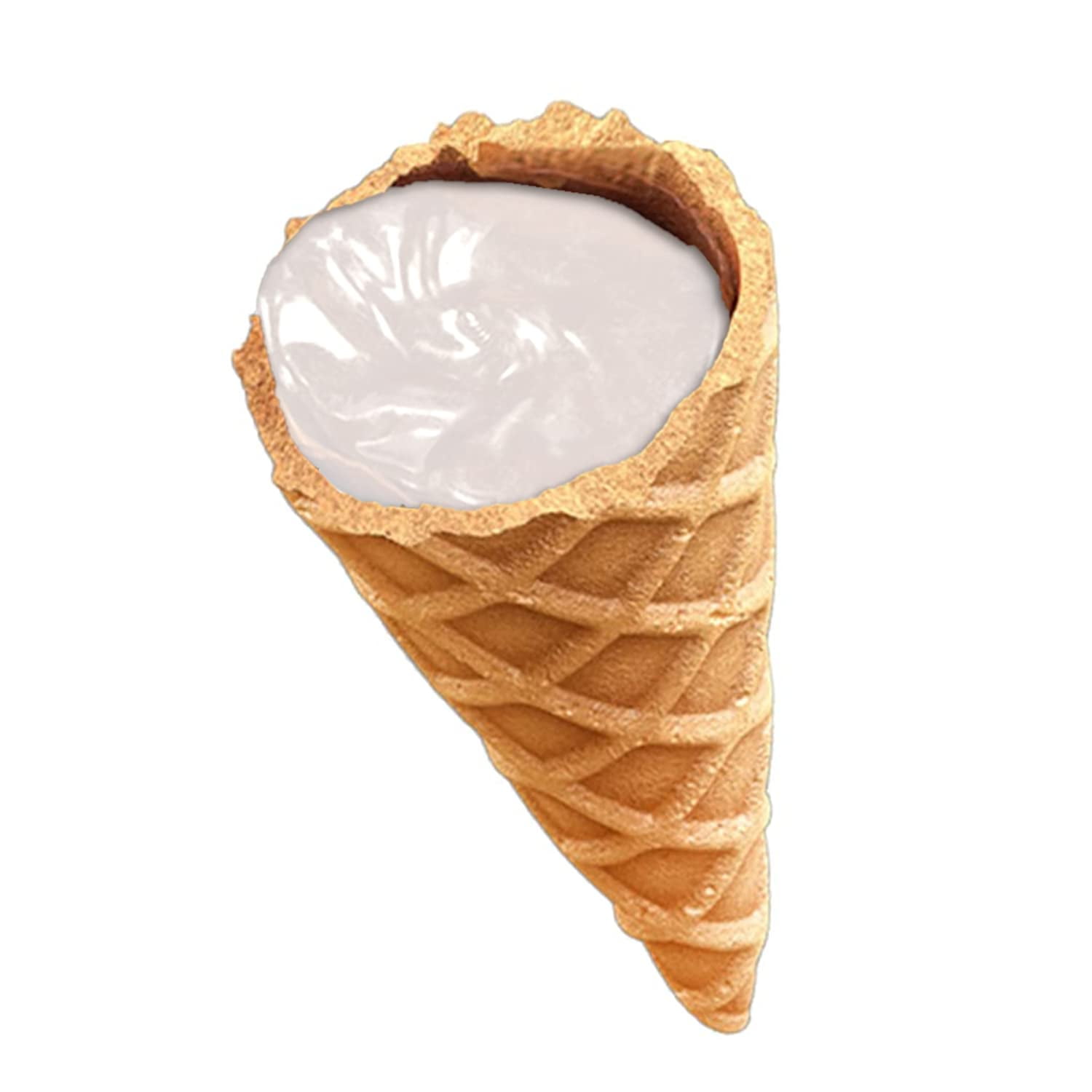(Pack Of 6) Just The Fun Part Cones Mini Waffle White Chocolate 4.23 Oz