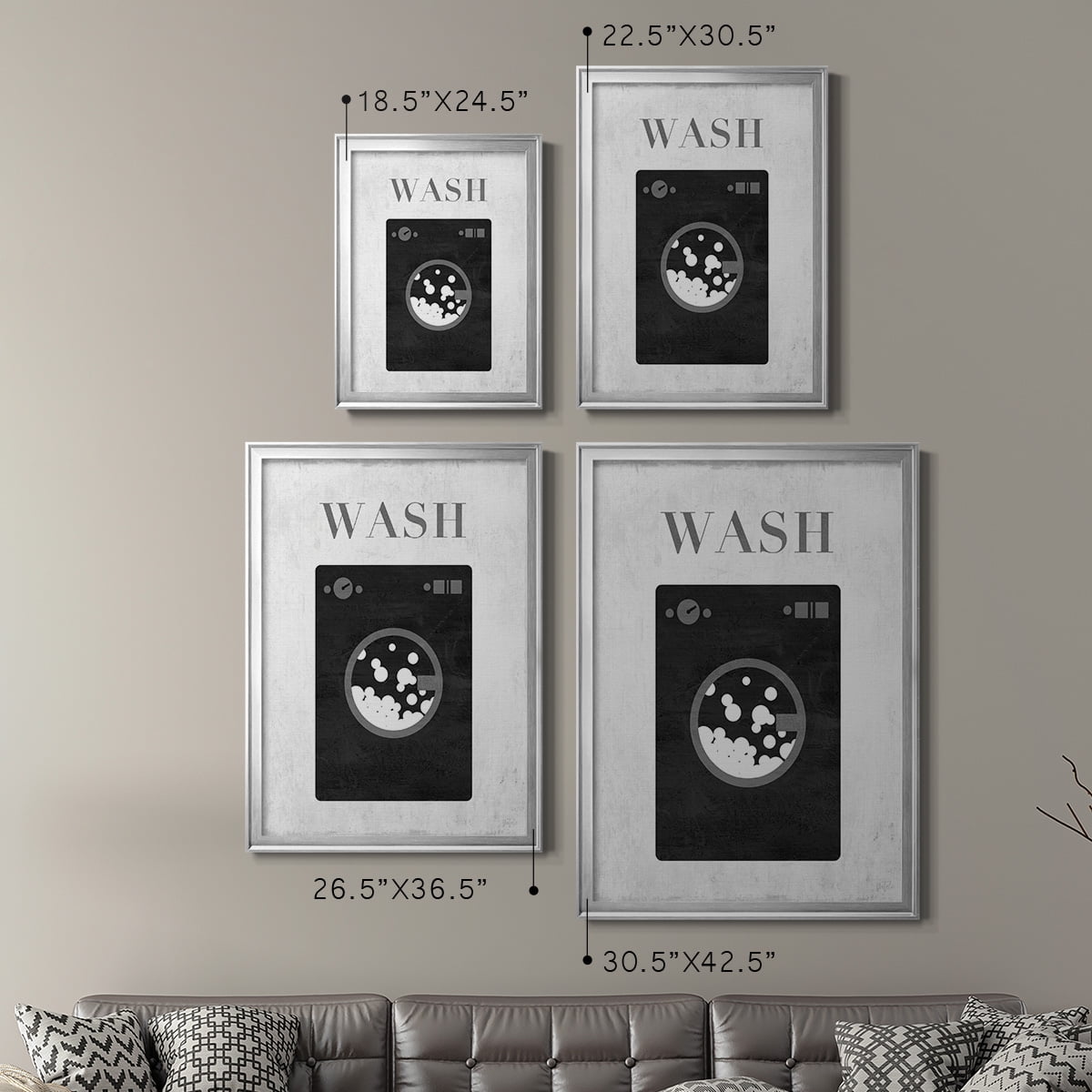 Wash Premium Framed Print - Ready to Hang