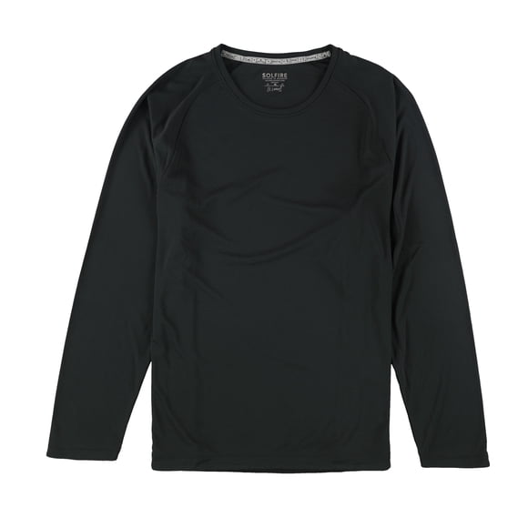 Camiseta Básica Tyler SOLFIRE para Hombre Negra XL