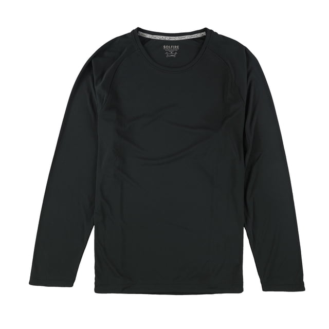 Camiseta Básica Tyler SOLFIRE para Hombre Negra XL