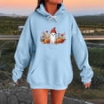 thumbnail image 2 of Enjoytime Hoodies for Women Halloween Ghost Cute Printed Long Sleeve Pullover Tops Fall Winter Casual Loose Crewneck Sweatshirt, 2 of 4