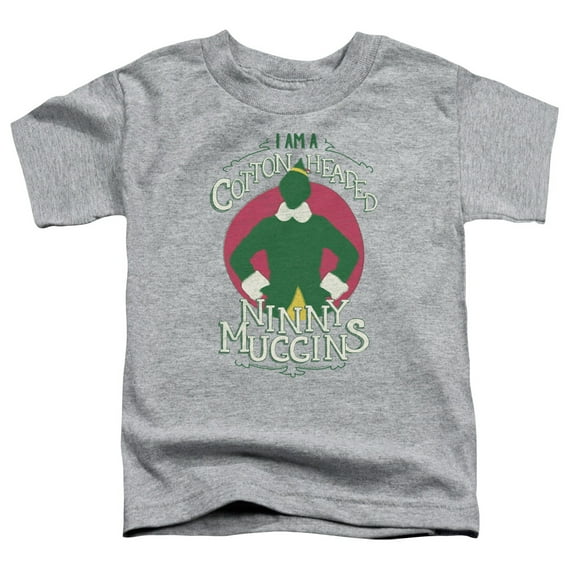 Elf - Cotton Headed - Toddler Short Sleeve Shirt - 3T